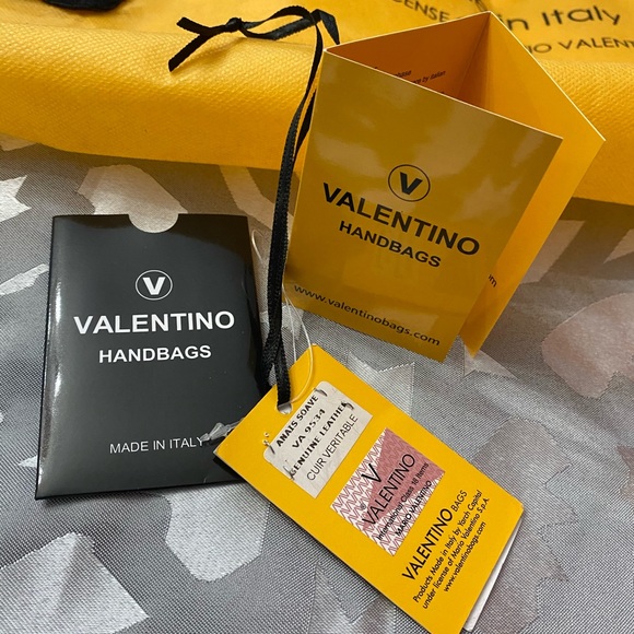 Mario Valentino Black Anais Soave Satchel - Picture 8 of 9